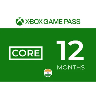 Xbox Game Pass Core 12 months Key INDIA