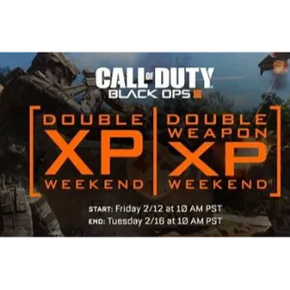 Call of Duty: Black Ops 6 - 10 Hours Double XP + 10 Hours Weapon XP (DLC) (PS4/PS5/XBOX ONE/XBOX SERIES X/PC)