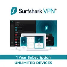 Surfshark VPN 1 Year Unlimited Device  Key GLOBAL