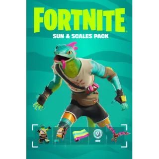 Fortnite - Sun & Scales Pack + 600 V-Bucks XBOX LIVE Key UNITED STATES