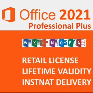 Microsoft Office Professional Plus 2021 Retail key