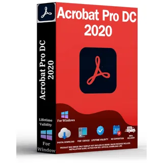 Adobe Acrobat Pro 2020 Lifetime