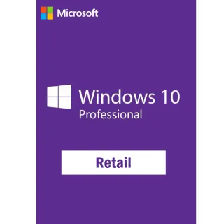 Windows 10 Pro Retail Key (Global)