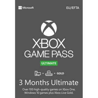 Xbox Game Pass Ultimate – 3 Months Subscription  Key GLOBAL