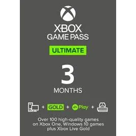 Xbox Game Pass Ultimate 3-month global stackable