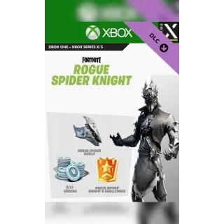 Fortnite - Rogue Spider Knight Bundle + 500 V-Bucks XBOX One / Xbox Series X|S CD Key