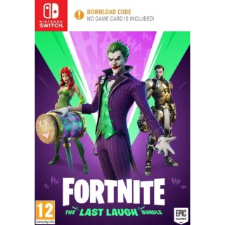Fortnite: The Last Laugh Bundle + 1000 V-Bucks (Nintendo Switch) eShop Key EUROPE