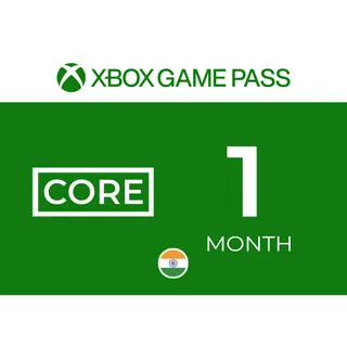 Xbox Game Pass Core 1 months Key INDIA