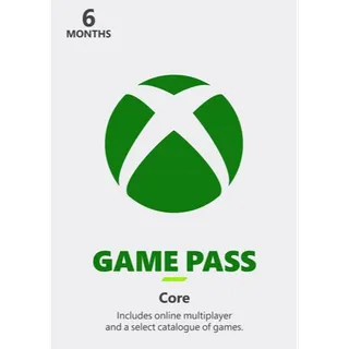 Xbox Game Pass Core 6 month Key GLOBAL