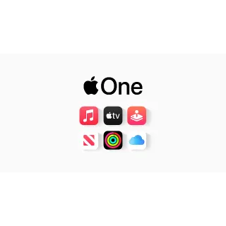 Apple one Pack : TV+, iCloud, Music, Arcade, Fitness