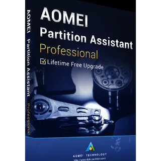 AOMEI Partition Assistant Professional Edition NEW AND OLD VERSION LIFETIME KEY 2 PCS 