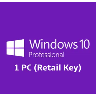 Windows 10 Pro Retail Key (Global) INSTANT DELIVERY 