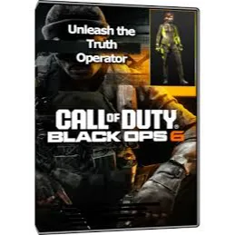 Call of Duty: Black Ops 6 - Unleash the Truth Operator Skin + 15 Min Double XP DLC PC/PS4/PS5/XBOX One/Series X|S CD Key