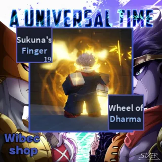 GODLY SUKUNA + 19 FINGERS + WHEEL OF DHARMA | A UNIVERSAL TIME (AUT)