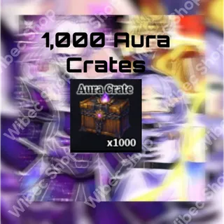 Sailor Piece │ 1,000 Aura Crates