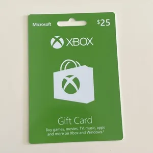 Xbox $25