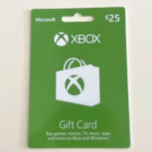 Xbox $25