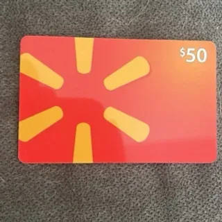 Walmart $50 gift card