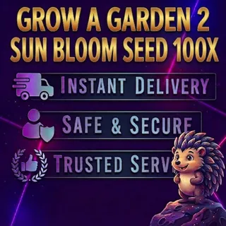 Grow a Garden 2 - Sun Bloom Seed 100x