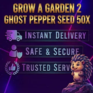 Grow a Garden 2 - Ghost Pepper Seed 50x