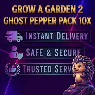 Grow a Garden 2 - Ghost Pepper Pack x10