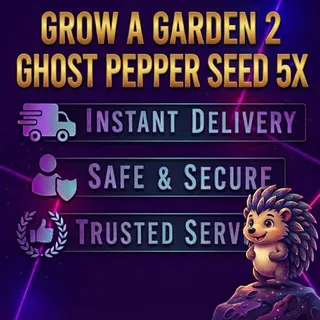 Grow a Garden 2 - Ghost Pepper Seed 5x