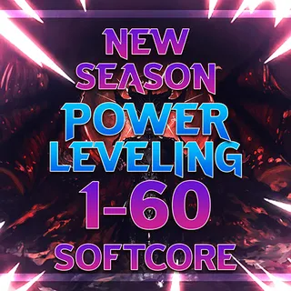 POWERLEVELING  1-60 + 100 PARAGON POINT