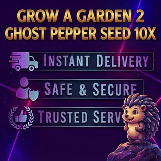 Grow a Garden 2 - Ghost Pepper Seed 10x