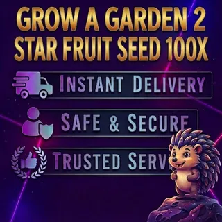 Grow a Garden 2 - Star Fruit Seed 100x