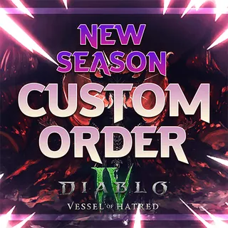 SEASON 6 CUSTOM ORDER