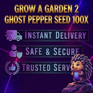 Grow a Garden 2 - Ghost Pepper Seed 100x