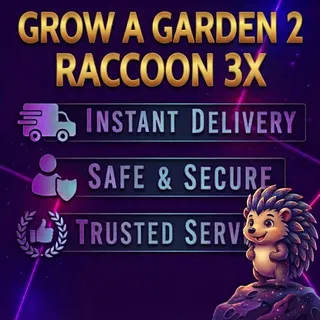 Grow a Garden 2 - Raccoon x3