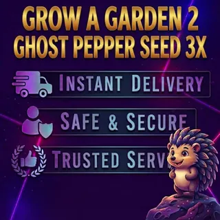 Grow a Garden 2 - Ghost Pepper Seed 3x