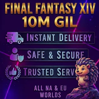 Final Fantasy XIV Online 10m Gil All Servers NA & EU