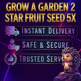 Grow a Garden 2 - Star Fruit Seed 5x