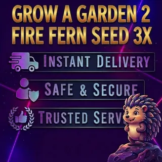 Grow a Garden 2 - Fire Fern Seed 3x