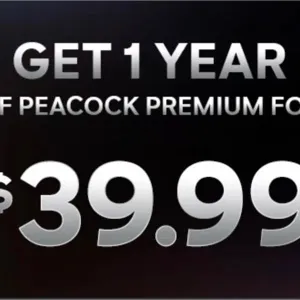 PEACOCK PREMIUM CODE (12 MONTHS WARRANTY)