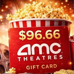 $96.66 AMC Theatres Gift Card.