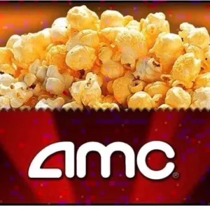 $80.00 AMC Theatres Gift Card.