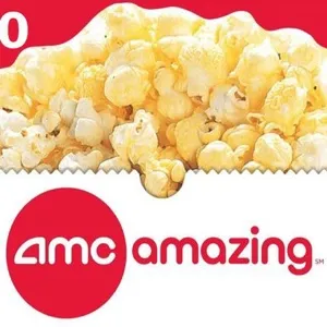 $50.00 AMC Theatres Gift Card.(2X $25.00)