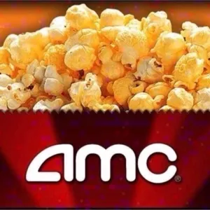 $100.00 AMC Theatres Gift Card.