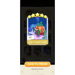 Last Pumpkin Home Monopoly Go!