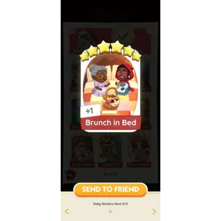 Brunch in Bed Monopoly Go!