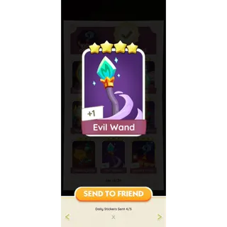 Evil Wand Monopoly Go! 