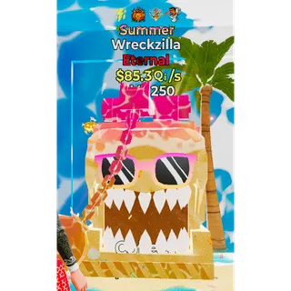 Wreckzilla max lvl 250