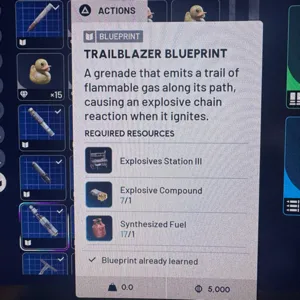 TRAILBLAZER BLUEPRINT