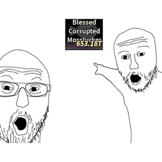 Blessed corrupted mosslurker fisch