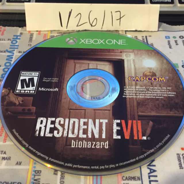 galón organizar pulgar Resident Evil 7 Biohazard (Xbox One XB1) - XBox One Juegos (Good) - Gameflip