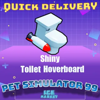 Shiny Toilet Hoverboard