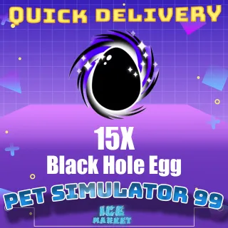 Black Hole Egg 15x